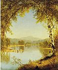 Sanford Robinson Gifford Paintings - Summer Idyll by Sanford Robinson Gifford
